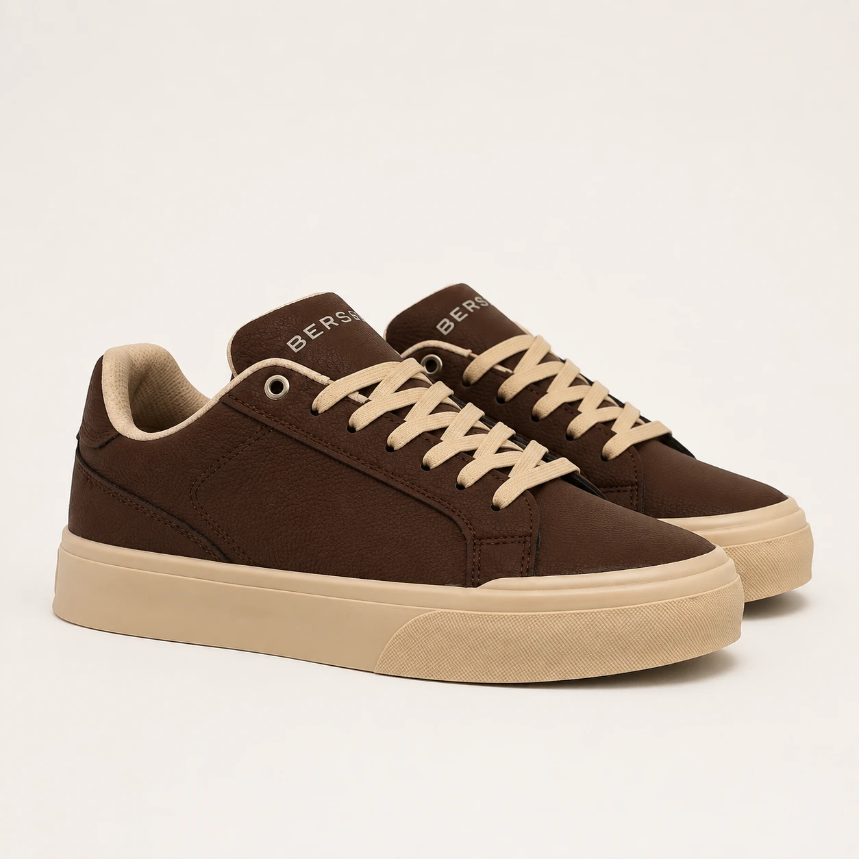 mens-classic-bershka-shoes-mocha-color-code-146 rovanstyle view 1 کفش کلاسیک برشکا مردانه رنگ موکا /کد 146 - تصویر 1